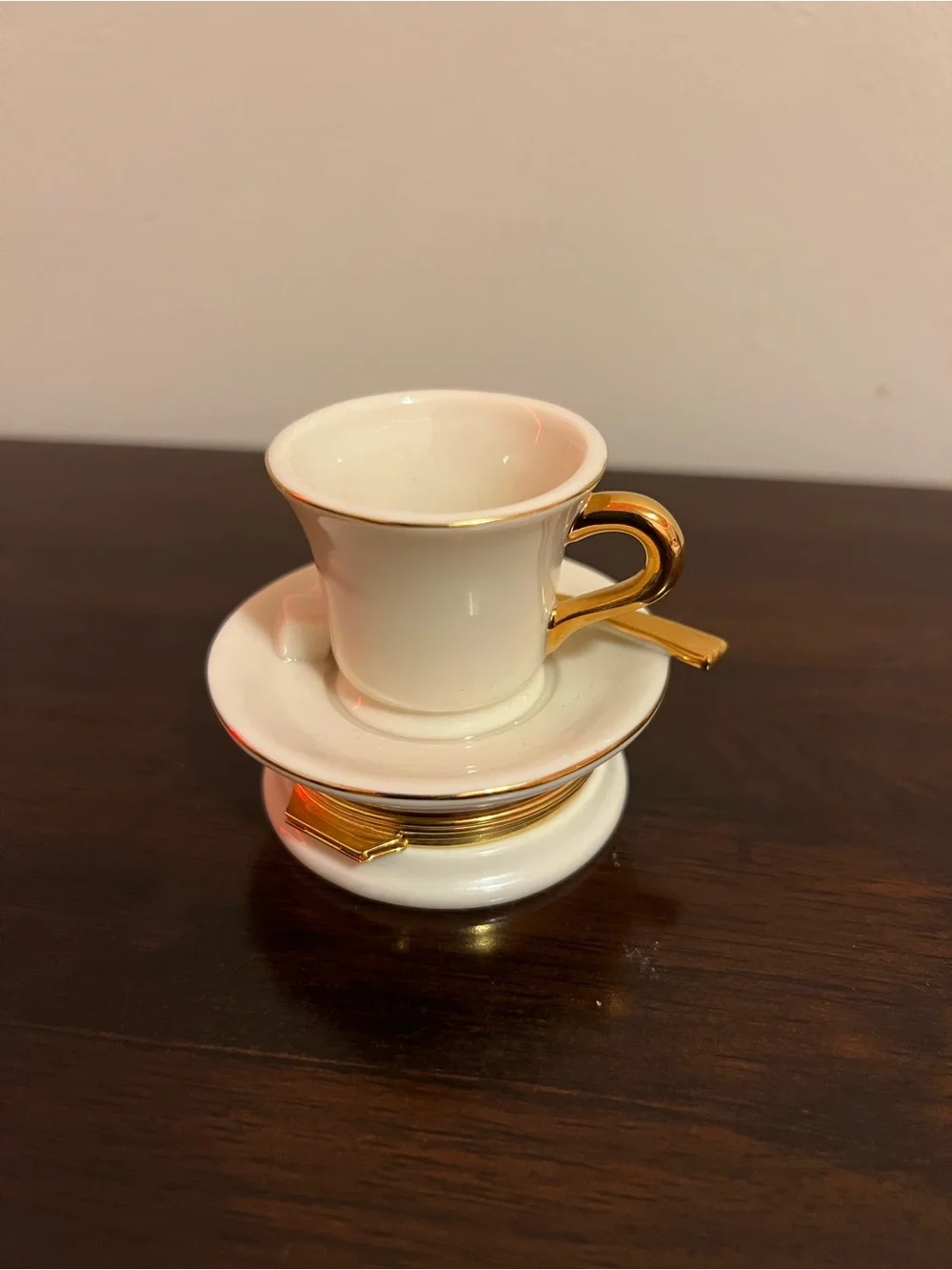 Lenox Treasures Tea Cup with Charm Inside